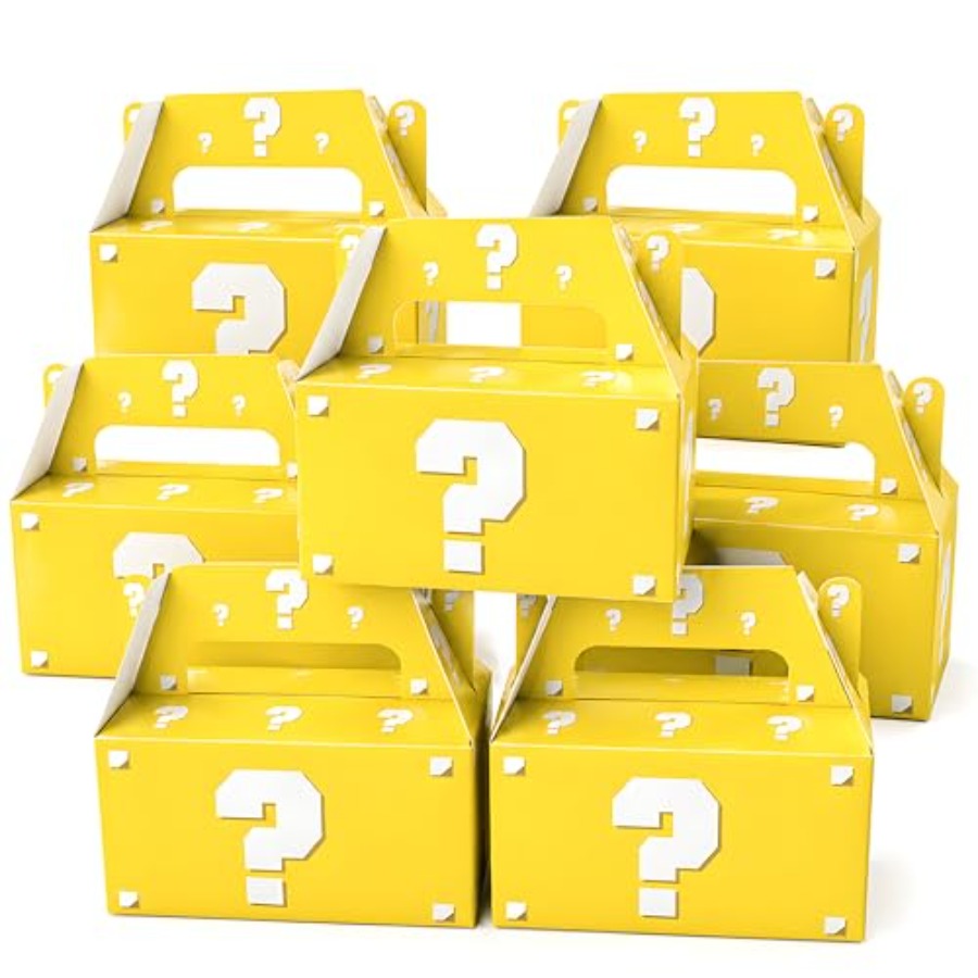 Party Games Questions For Adults - 12 Pack Pixel Video Game Question