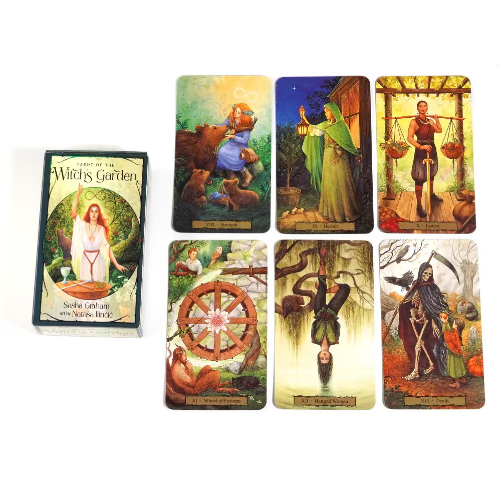 Party Games Entertainer - Witch's Garden Tarot Decks High Quality