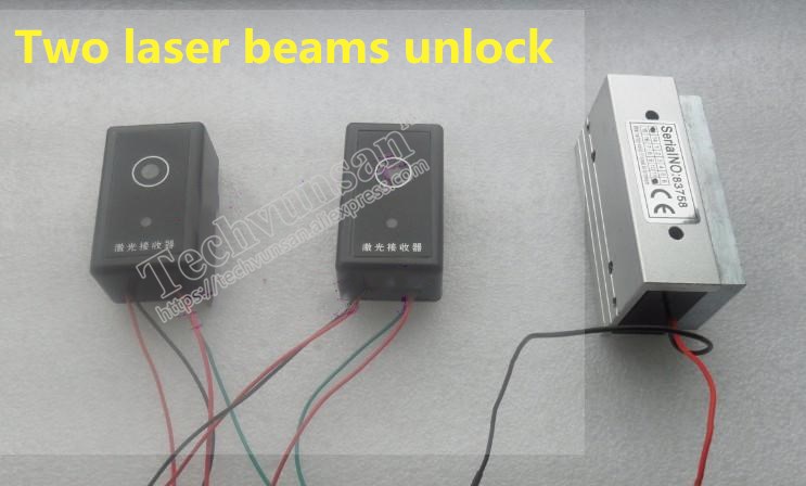 Party Games No Props - Two laser beams unlock Receiver Laser