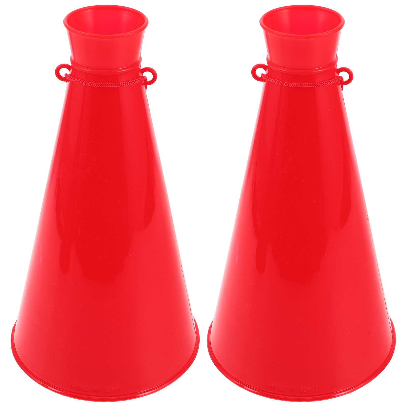 Party Games No Props - 2Pcs Megaphone Loudspeaker Plastic Portable Cheerleading