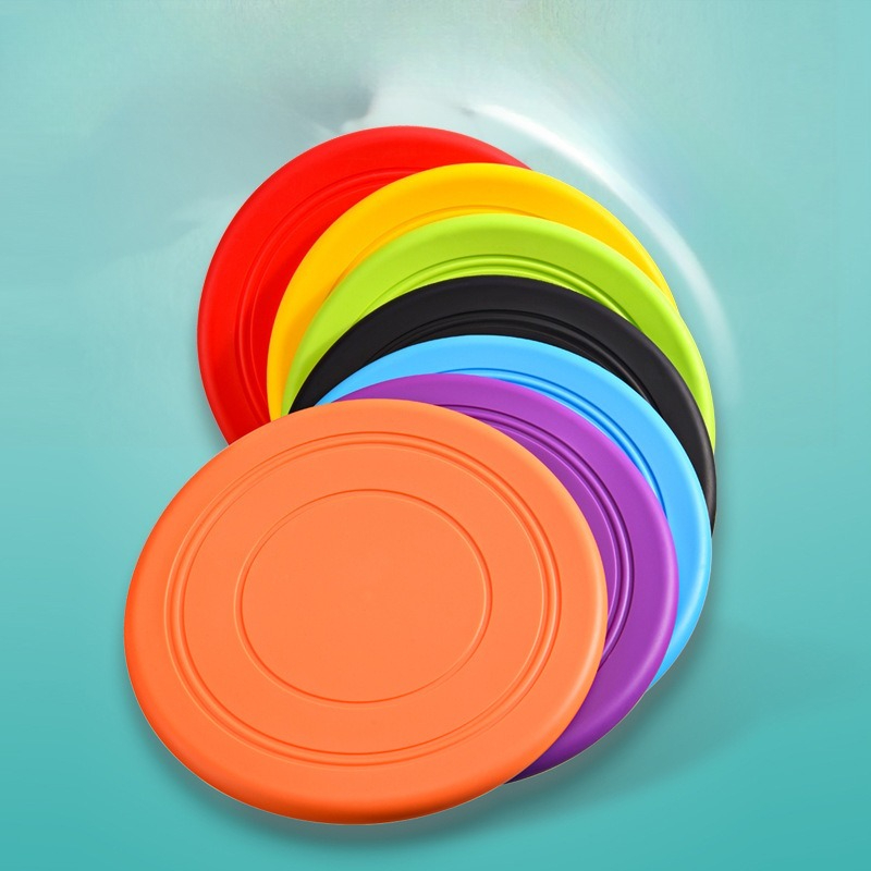 Frisbee Freestyle Disc - Soft Flying, Dog Toys Interactive Training