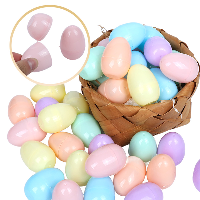 Party Games Egg - 12/24-Pack Fillable Easter Eggs Plastic -