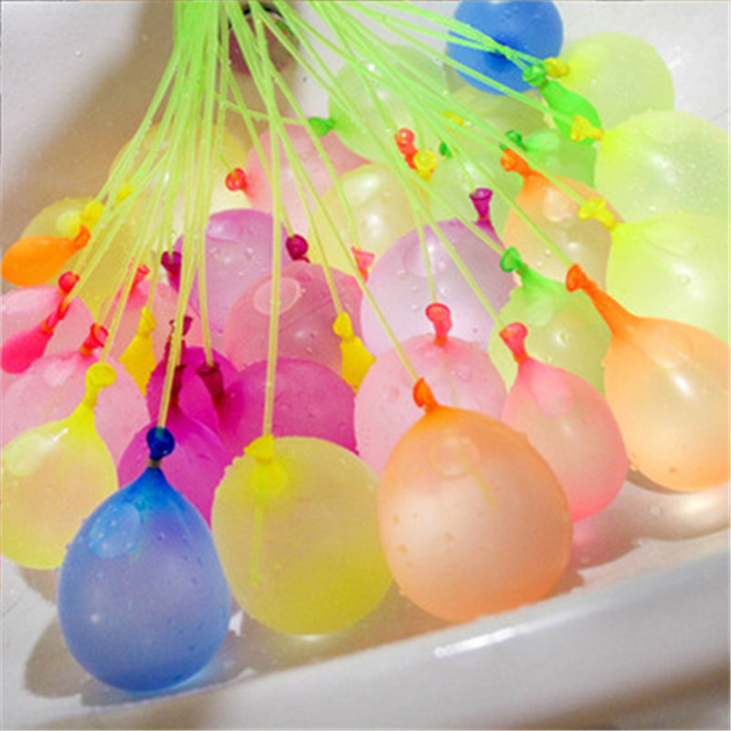 Party Games No Props - 111Pcs Rapid Fill Water Globos Automatic