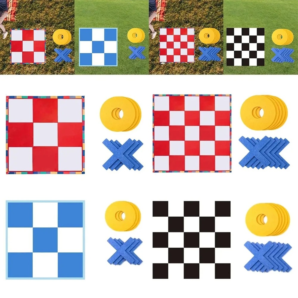 Tic Tac Toe Giant - Giant Tic Tac Toe Game Mat