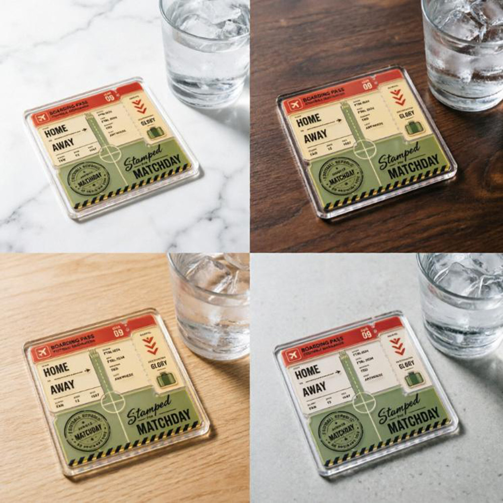 Home Away Boarding Pass Acryli - Party Games Game Pass 评论和价格