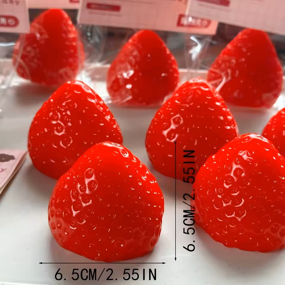 New Squishy Big Strawberry Squ - Party Games Entertainer 评论和价格