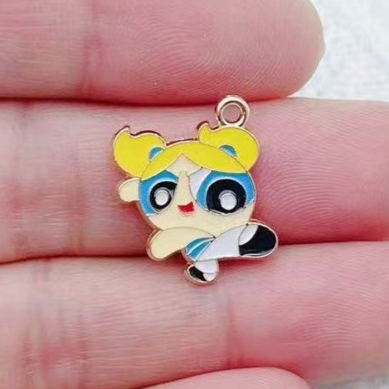 10pcs Alloy Oil-Dripping Carto - Party Games Girls 评论和价格