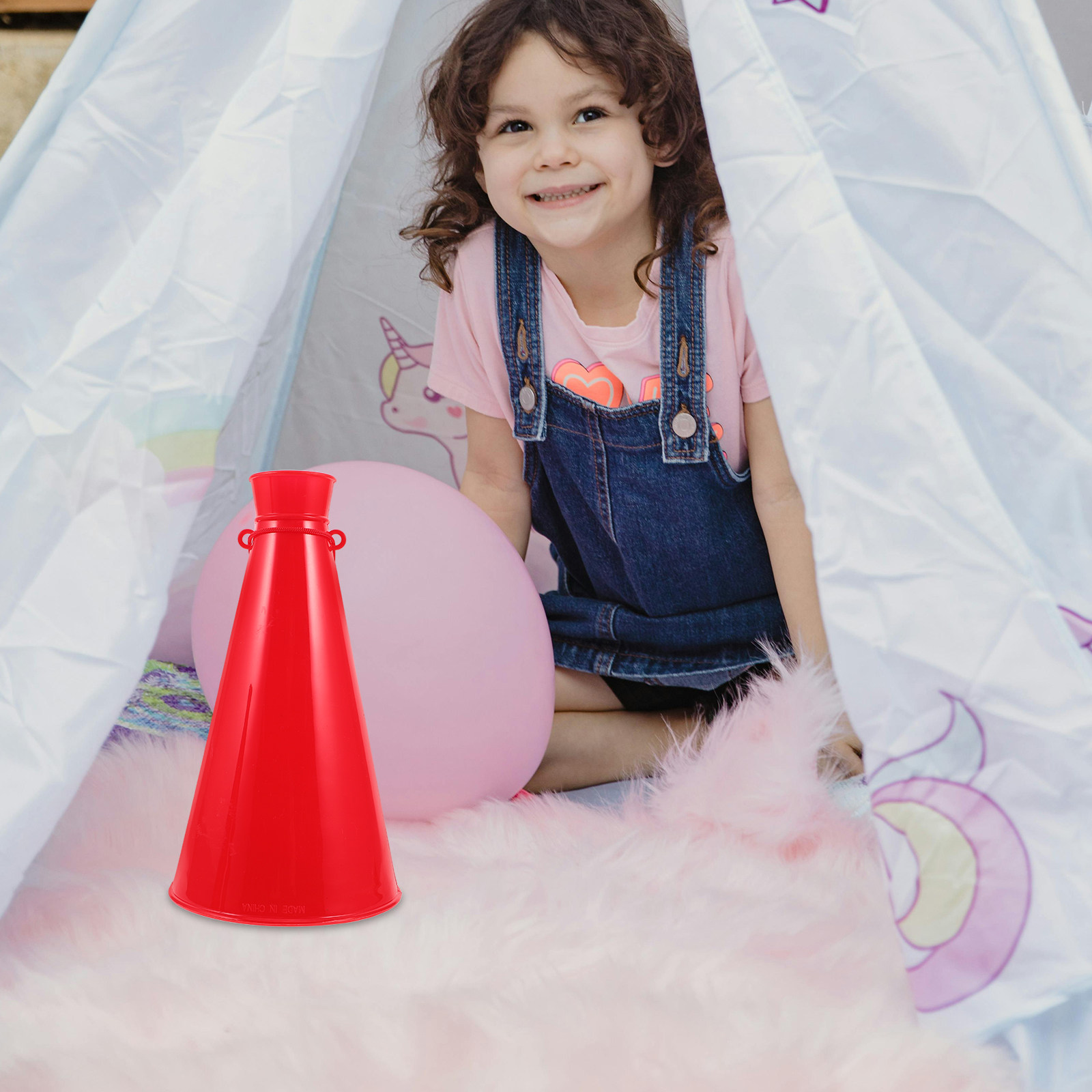 2Pcs Megaphone Loudspeaker Pla - Party Games No Props 评论和价格
