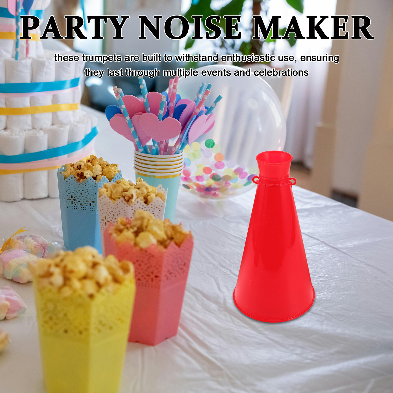2Pcs Megaphone Loudspeaker Pla - Party Games No Props 评论和价格