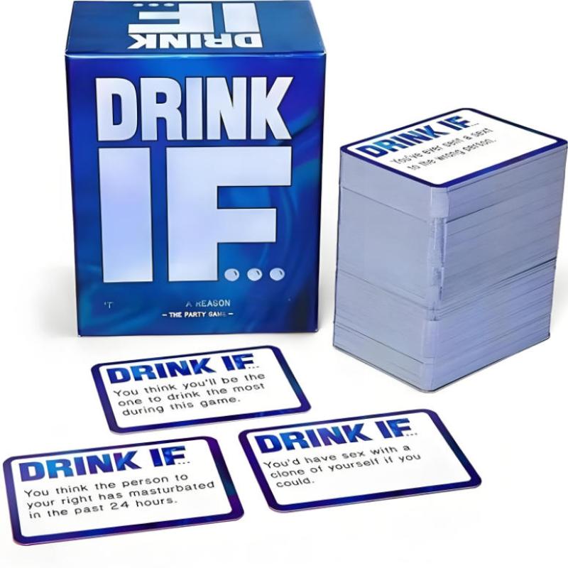 Drink IF... Hilarious Adult Dr - Party Games Questions For Adults 评论和价格