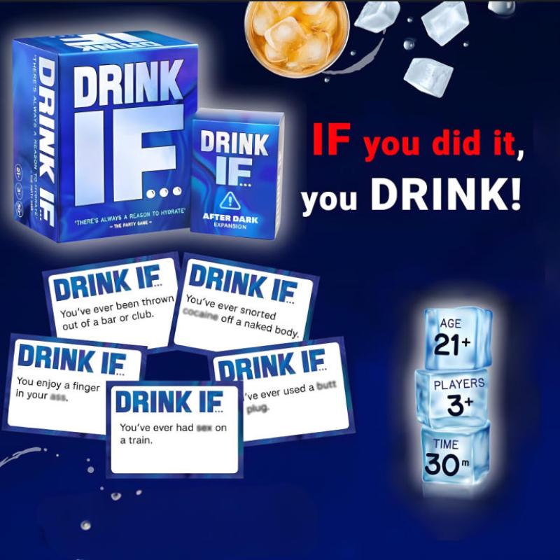 Drink IF... Hilarious Adult Dr - Party Games Questions For Adults 评论和价格