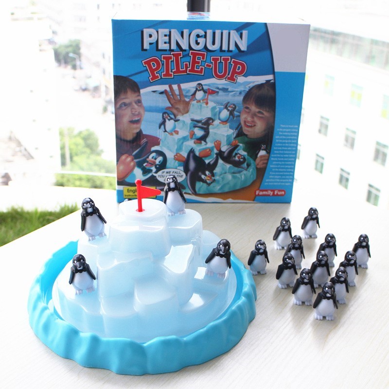 Iceberg Stacked Penguin Balanc - Party Games No Props 评论和价格