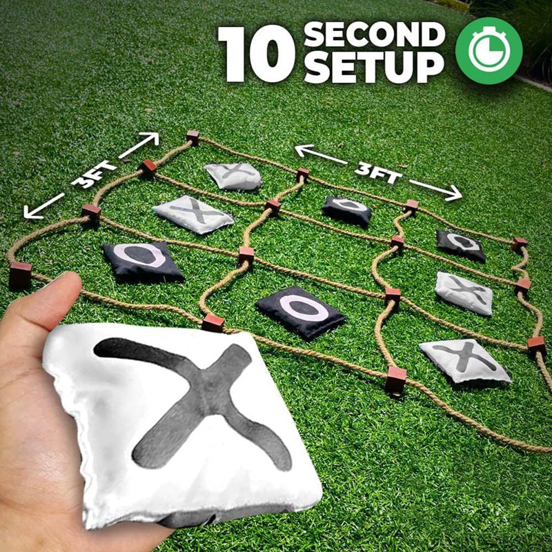 Giant Tic-Tac-Toe Outdoor Game - Tic Tac Toe Giant 评论和价格