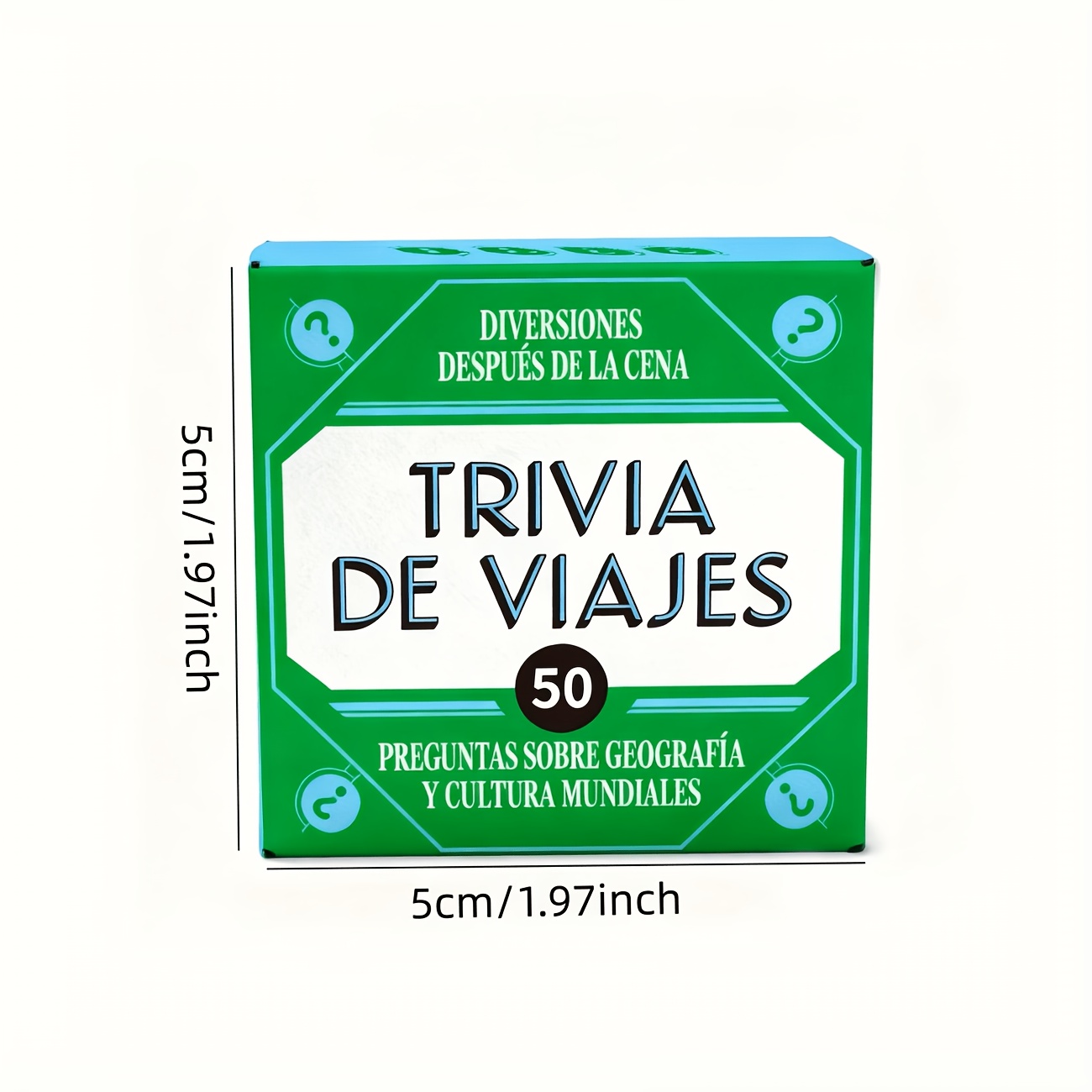 Mini Size Spanish Travel Trivi - Party Games Questions For Adults 评论和价格