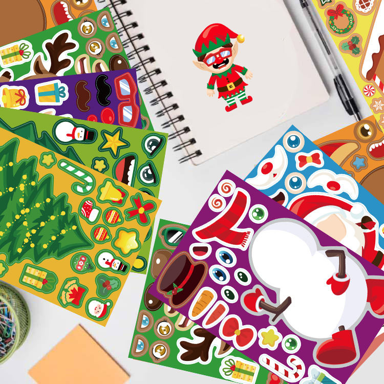 Kawaii Christmas Puzzle Sticke - Party Games Instagram 评论和价格