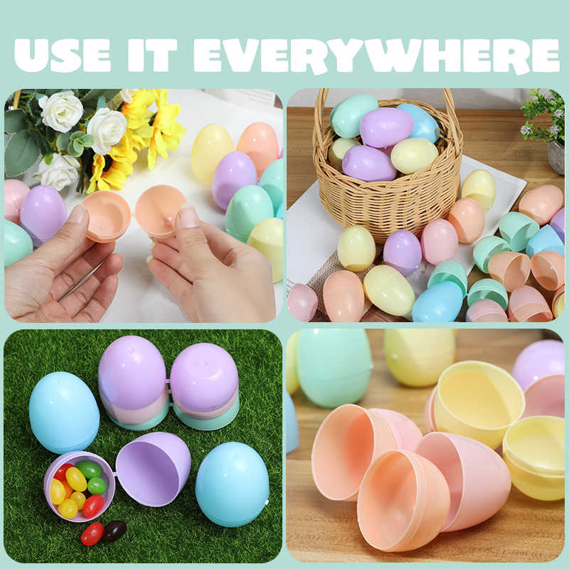 12/24-Pack Fillable Easter Egg - Party Games Egg 评论和价格
