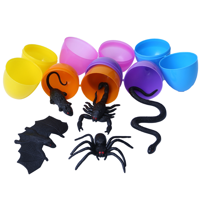 12/24Pcs Empty Easter Eggs Pla - Party Games Egg 评论和价格