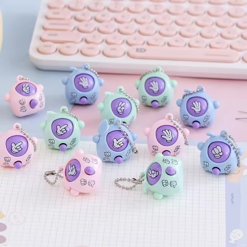Rock Paper Scissors Egg Keycha - Party Games Egg 评论和价格