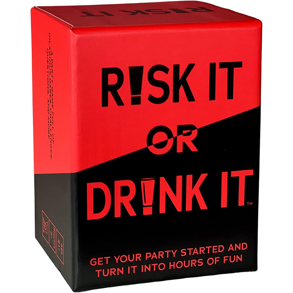 Risk It Or Drink It Fun Party  - Party Games Questions For Adults 评论和价格