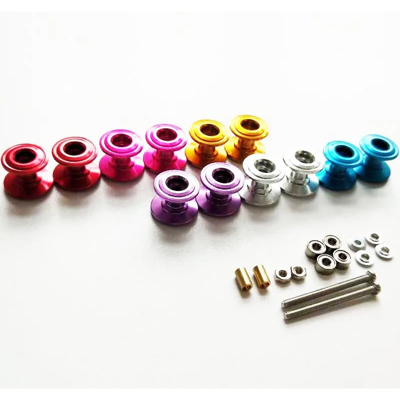 2Pcs 12-13mm Double Guide Roll - Tamiya Model Mini 4Wd 评论和价格
