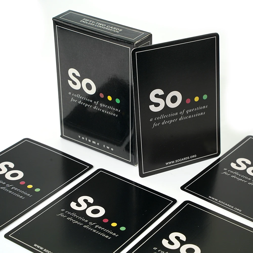 So Cards Conversation Starters - Party Games Questions For Adults 评论和价格