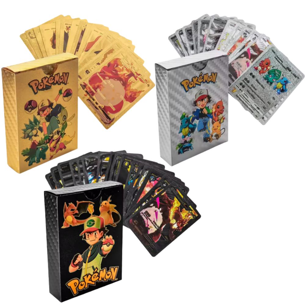 New 55PCS Pokémon Cards Vmax G - Party Games No Props 评论和价格