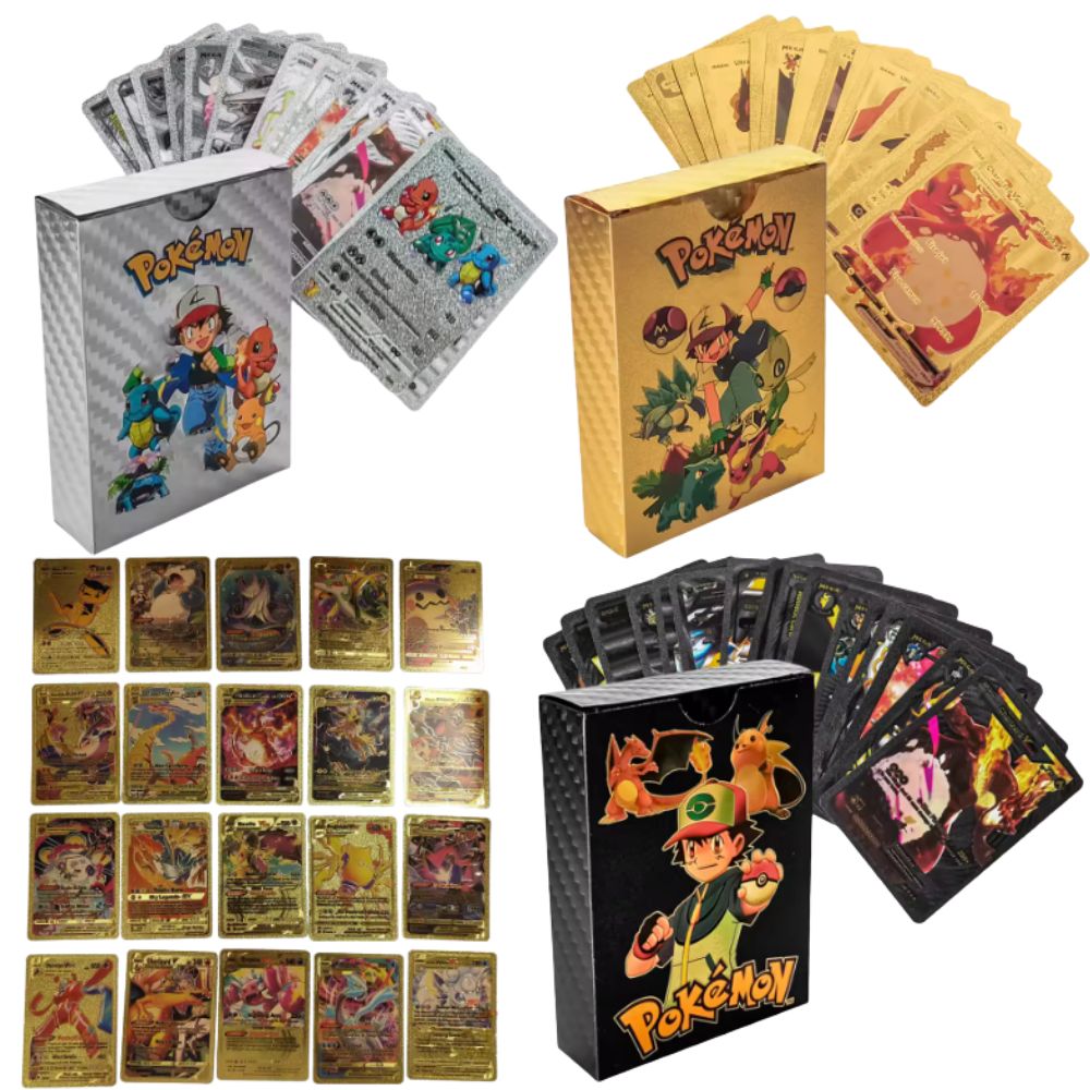 New 55PCS Pokémon Cards Vmax G - Party Games No Props 评论和价格