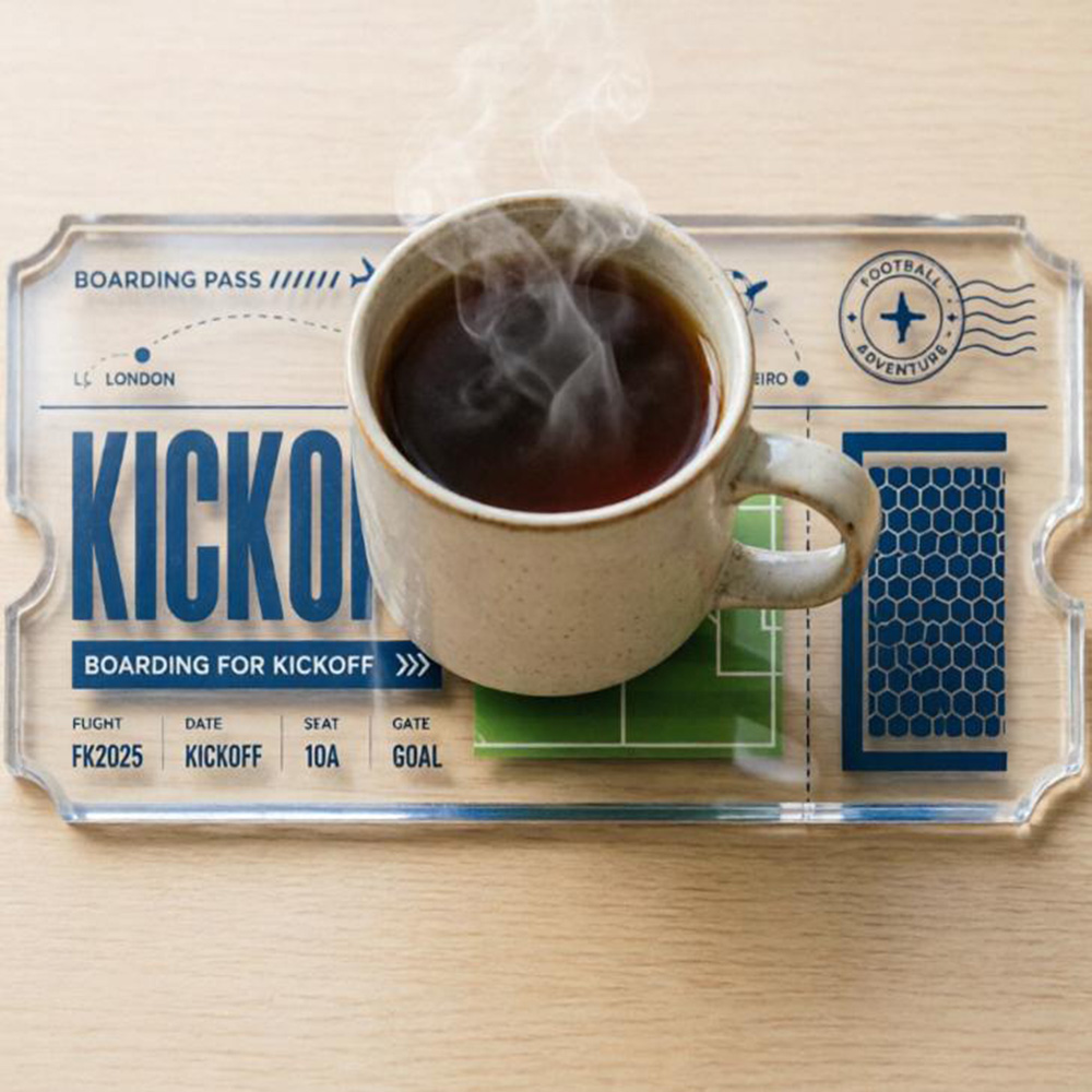 Soccer Travel Ticket Acrylic C - Party Games Game Pass 评论和价格