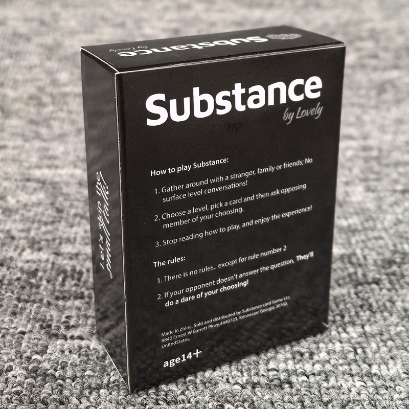 Substance by Lovely English Ed - Party Games Questions For Adults 评论和价格