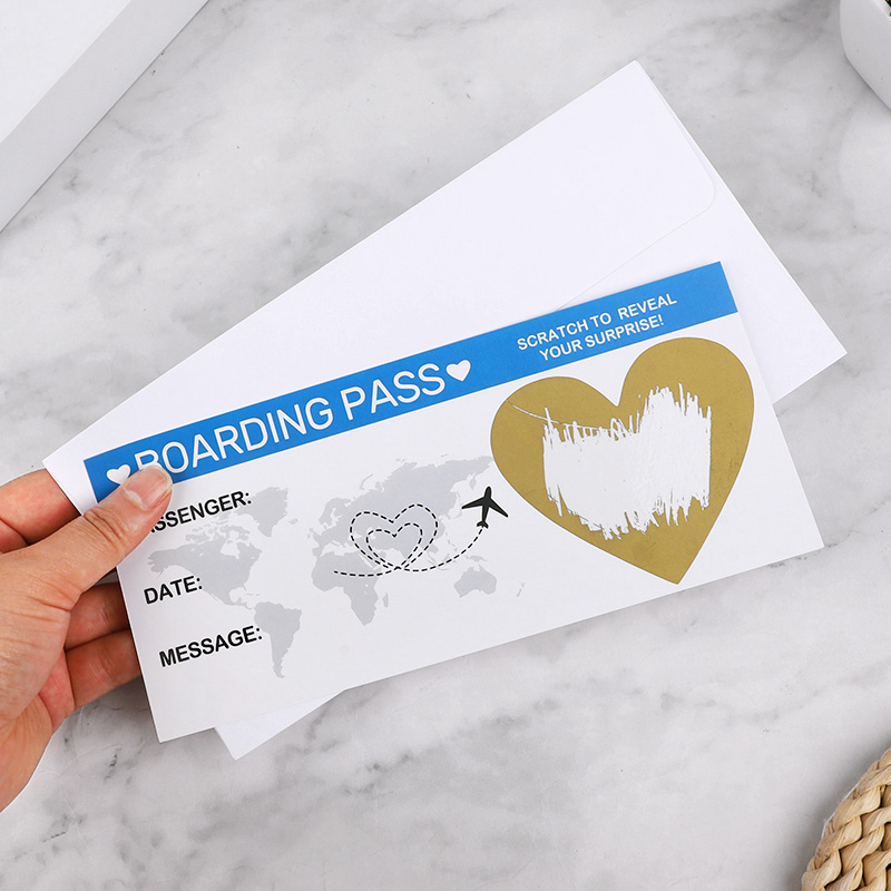 1Set Boarding Pass Theme Scrat - Party Games Game Pass 评论和价格