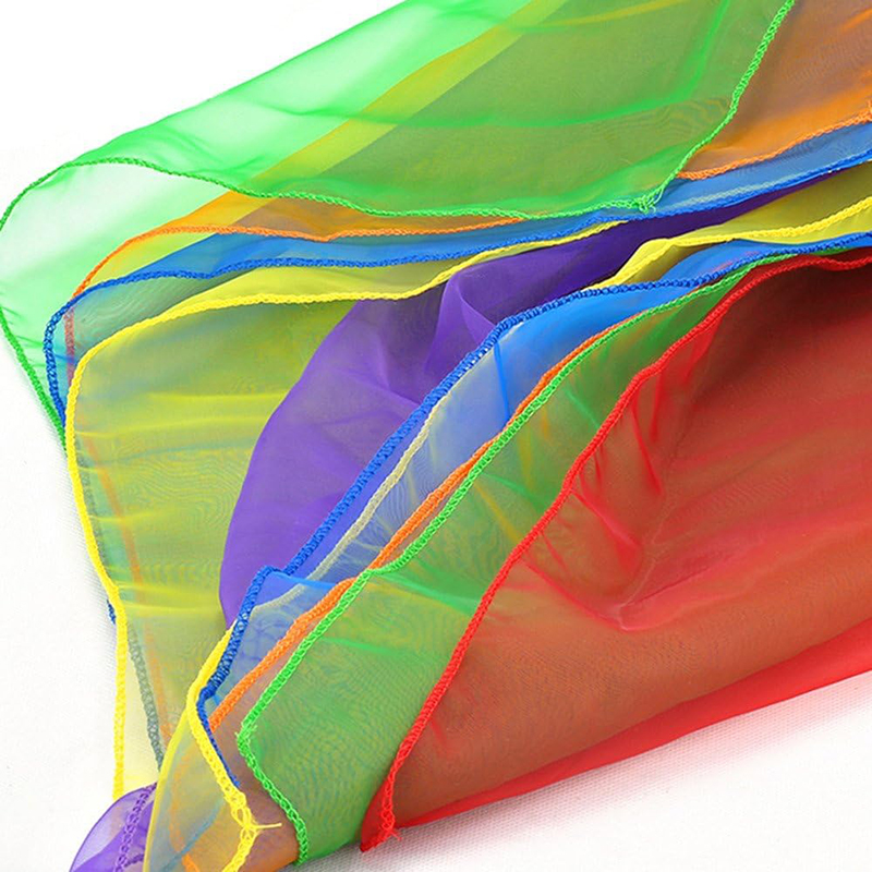 Six Color Silk Scarf Party Fav - Party Games No Props 评论和价格