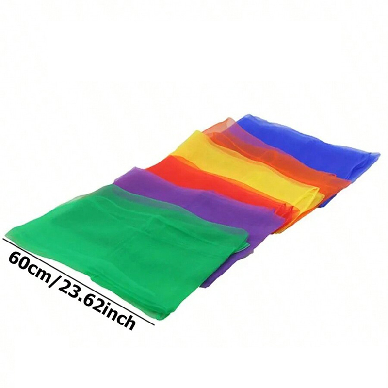Six Color Silk Scarf Party Fav - Party Games No Props 评论和价格