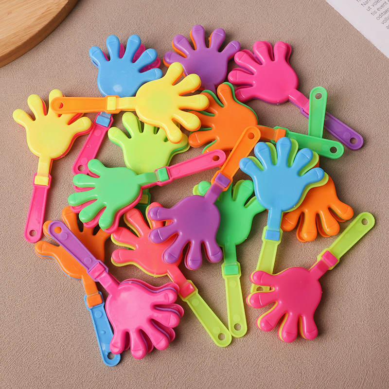 12/24Pcs Colorful Mini Hand Cl - Party Games No Props 评论和价格