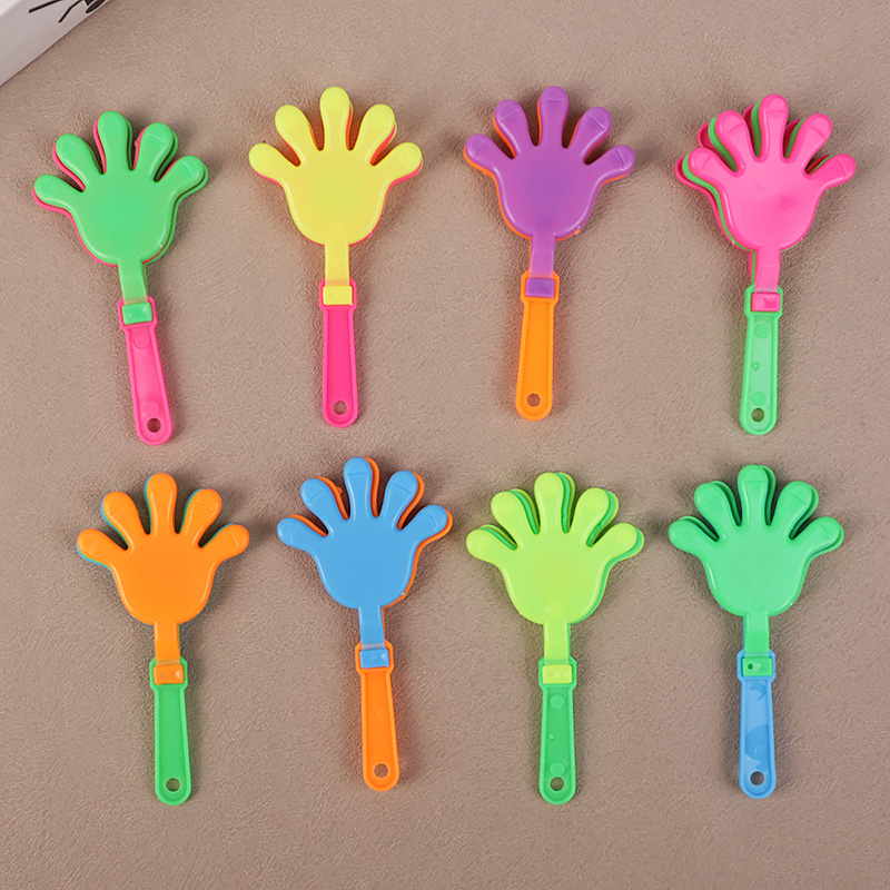 12/24Pcs Colorful Mini Hand Cl - Party Games No Props 评论和价格