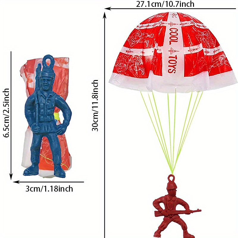 10/100pcs Parachute Toys for K - Party Games Ideas For Kids 评论和价格