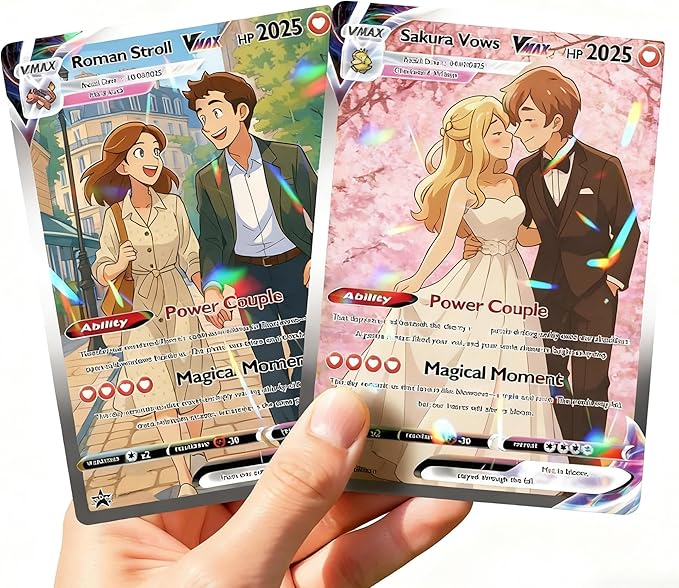 Personalized Anime Anniversary - Party Games Cards 评论和价格